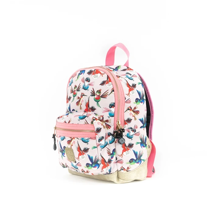 Pick & Pack Birds Backpack S Soft Pink 3 Pick & Pack Birds Backpack S Soft Pink - Afbeelding 3