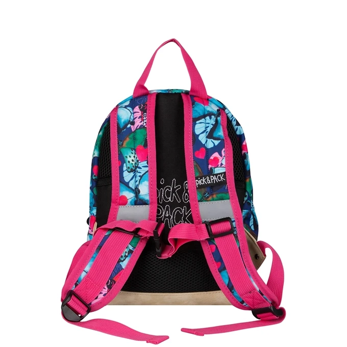 Pick & Pack Beautiful Butterfly Backpack S Navy 3 Pick & Pack Beautiful Butterfly Backpack S Navy - Afbeelding 3