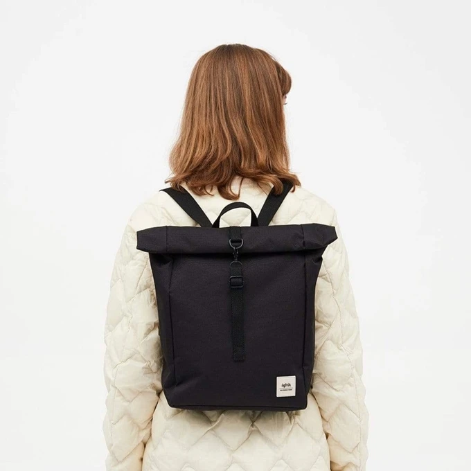 Lefrik Roll Mini Backpack Black 2 Lefrik Roll Mini Backpack Black - Afbeelding 2