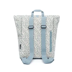 Lefrik Roll Mini Backpack Printed Flowers -Goedkope Koffert Rein Winkel image 20535