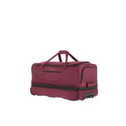 Travelite Basics Wheeled Duffle 70 Expandable Dark Red -Goedkope Koffert Rein Winkel image 20634