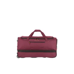 Travelite Basics Wheeled Duffle 70 Expandable Dark Red -Goedkope Koffert Rein Winkel image 20635