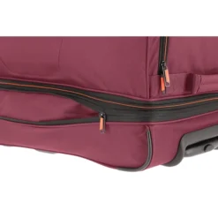 Travelite Basics Wheeled Duffle 70 Expandable Dark Red -Goedkope Koffert Rein Winkel image 20637