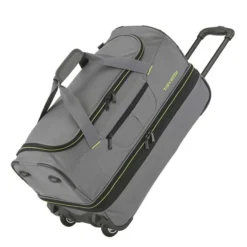 Travelite Basics Wheeled Duffle 70 Expandable Grey -Goedkope Koffert Rein Winkel image 20654