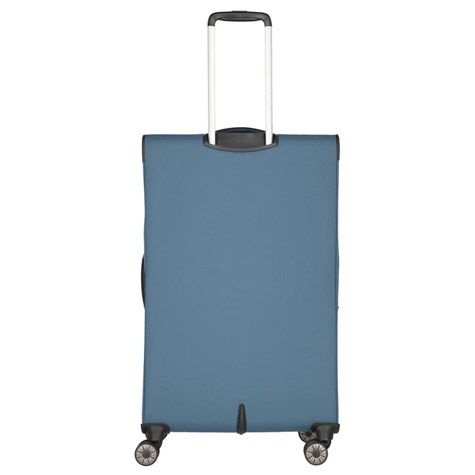Travelite Skaii 4 Wheel Trolley L Expandable Blue 3 Travelite Skaii 4 Wheel Trolley L Expandable Blue - Afbeelding 3