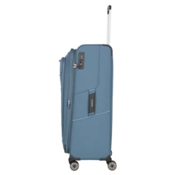 Travelite Skaii 4 Wheel Trolley L Expandable Blue 11 Travelite Skaii 4 Wheel Trolley L Expandable Blue -Goedkope Koffert Rein Winkel image 20773
