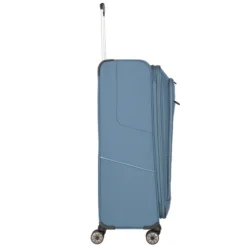 Travelite Skaii 4 Wheel Trolley L Expandable Blue 12 Travelite Skaii 4 Wheel Trolley L Expandable Blue -Goedkope Koffert Rein Winkel image 20774