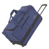 Travelite Basics Wheeled Duffle 70 Expandable Marine
