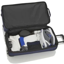 Travelite Basics Wheeled Duffle 70 Expandable Marine -Goedkope Koffert Rein Winkel image 21076