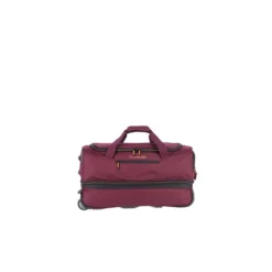 Travelite Basics Wheeled Duffle 55 Expandable Dark Red 8 Travelite Basics Wheeled Duffle 55 Expandable Dark Red -Goedkope Koffert Rein Winkel image 21089