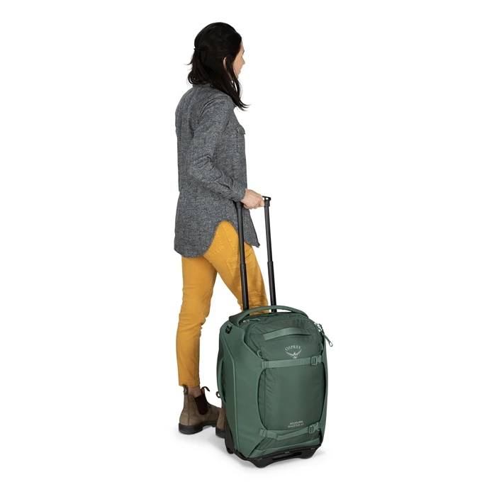 Osprey Sojourn Shuttle Wheeled Duffel 45L Koseret Green 2 Osprey Sojourn Shuttle Wheeled Duffel 45L Koseret Green - Afbeelding 2