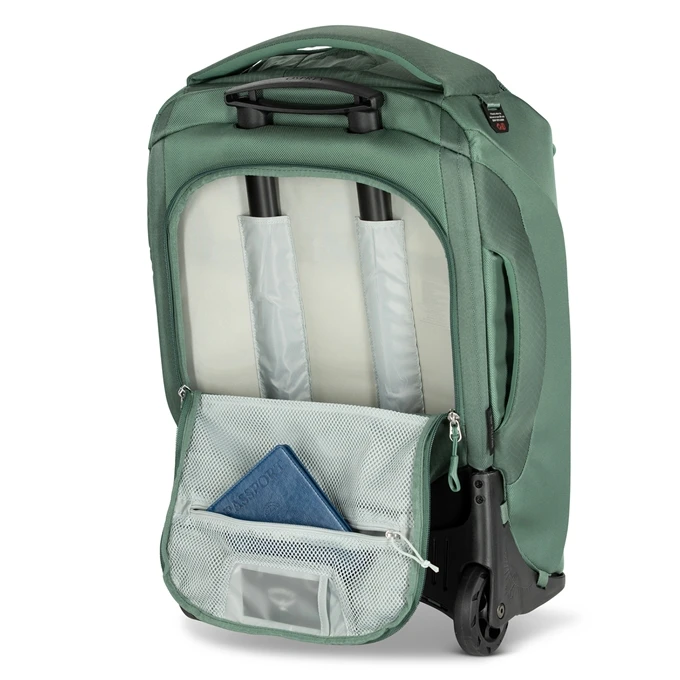 Osprey Sojourn Shuttle Wheeled Duffel 45L Koseret Green 14 Osprey Sojourn Shuttle Wheeled Duffel 45L Koseret Green - Afbeelding 14