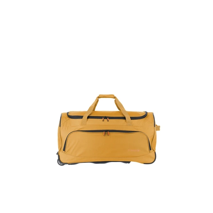 Travelite Basics Fresh Trolley Travel Bag 71 Yellow 5 Travelite Basics Fresh Trolley Travel Bag 71 Yellow - Afbeelding 5