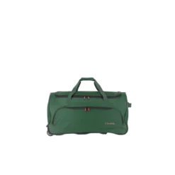 Travelite Basics Fresh Trolley Travel Bag 71 Dark Green -Goedkope Koffert Rein Winkel image 21277