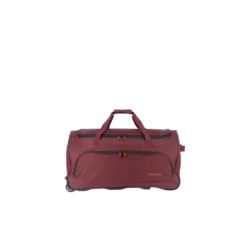Travelite Basics Fresh Trolley Travel Bag 71 Dark Red 11 Travelite Basics Fresh Trolley Travel Bag 71 Dark Red -Goedkope Koffert Rein Winkel image 21364