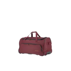 Travelite Basics Fresh Trolley Travel Bag 71 Dark Red 12 Travelite Basics Fresh Trolley Travel Bag 71 Dark Red -Goedkope Koffert Rein Winkel image 21365