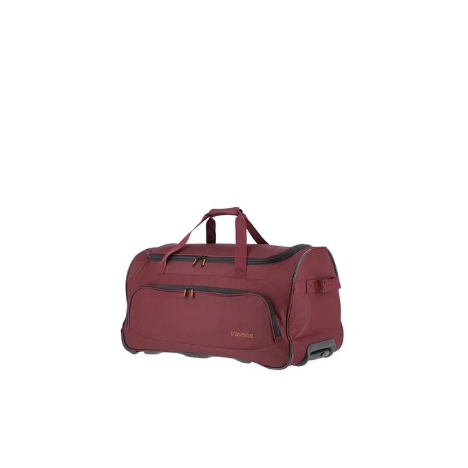 Travelite Basics Fresh Trolley Travel Bag 71 Dark Red 5 Travelite Basics Fresh Trolley Travel Bag 71 Dark Red - Afbeelding 5