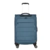 Travelite Skaii 4 Wheel Trolley M Expandable Blue
