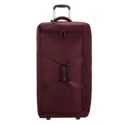Lipault Foldable Plume Duffle/Wheels Bordeaux