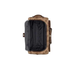 Guess Berta Wheeled Duffel Latte Logo/brown -Goedkope Koffert Rein Winkel image 21480