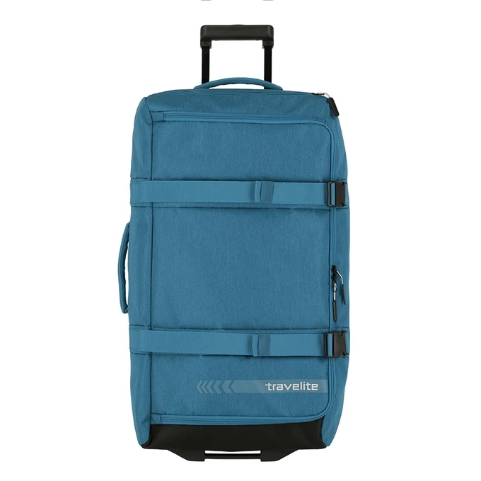 Travelite Kick Off Wheeled Duffle L Petrol 1 Travelite Kick Off Wheeled Duffle L Petrol