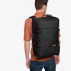 Eastpak Strapverz Trolley Backpack S Black -Goedkope Koffert Rein Winkel image 21573