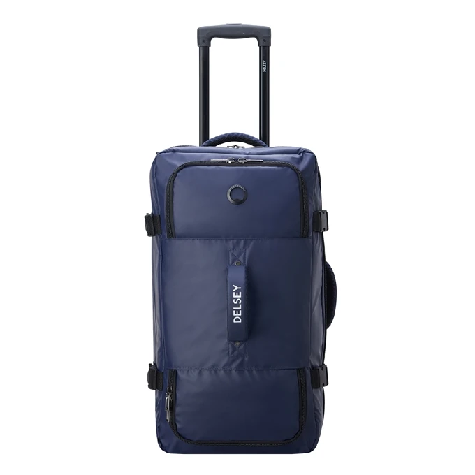 Delsey Raspail 2-Wheel Trolley Duffle Bag 64 Blue 1 Delsey Raspail 2-Wheel Trolley Duffle Bag 64 Blue