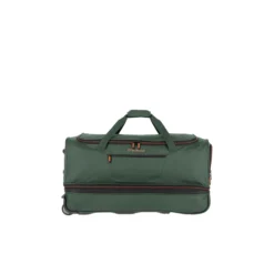 Travelite Basics Wheeled Duffle 70 Expandable Dark Green 8 Travelite Basics Wheeled Duffle 70 Expandable Dark Green -Goedkope Koffert Rein Winkel image 21700