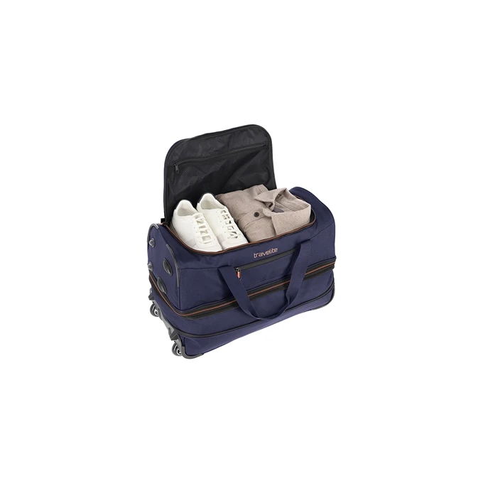 Travelite Basics Wheeled Duffle 55 Expandable Marine 6 Travelite Basics Wheeled Duffle 55 Expandable Marine - Afbeelding 6