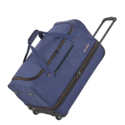 Travelite Basics Wheeled Duffle 55 Expandable Marine 21 Travelite Basics Wheeled Duffle 55 Expandable Marine -Goedkope Koffert Rein Winkel image 21711