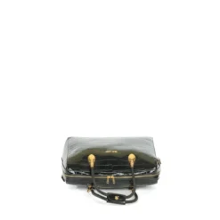 Olivia Lauren Alice Business Trolley Croco Zwart -Goedkope Koffert Rein Winkel image 21786