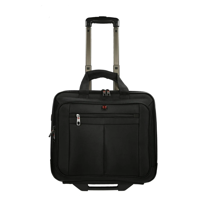 Enrico Benetti Cornell 24L Laptop Trolley 17'' Zwart 1 Enrico Benetti Cornell 24L Laptop Trolley 17'' Zwart