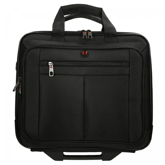 Enrico Benetti Cornell 24L Laptop Trolley 17'' Zwart 3 Enrico Benetti Cornell 24L Laptop Trolley 17'' Zwart - Afbeelding 3