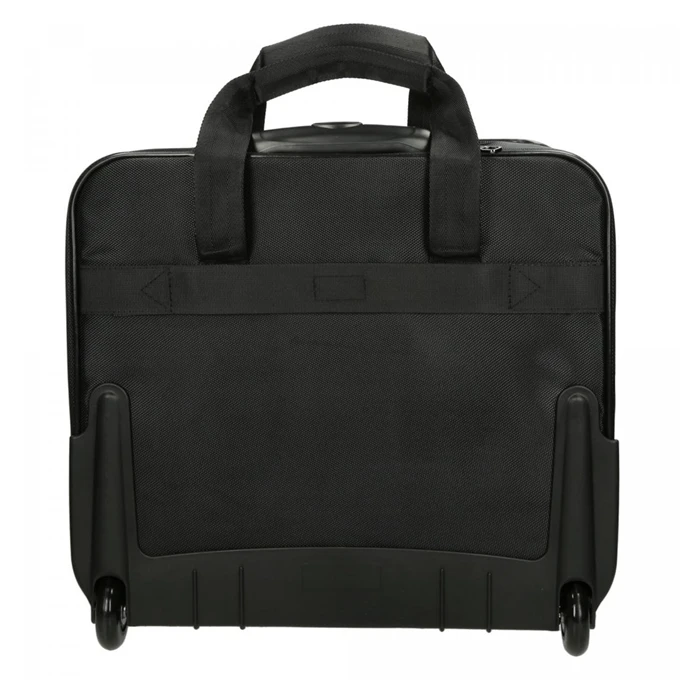 Enrico Benetti Cornell 24L Laptop Trolley 17'' Zwart 5 Enrico Benetti Cornell 24L Laptop Trolley 17'' Zwart - Afbeelding 5