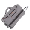 Travelite Basics Wheeled Duffle 55 Expandable Grey