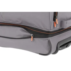 Travelite Basics Wheeled Duffle 55 Expandable Grey 21 Travelite Basics Wheeled Duffle 55 Expandable Grey -Goedkope Koffert Rein Winkel image 21884