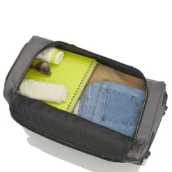 Travelite Basics Wheeled Duffle 55 Expandable Grey 25 Travelite Basics Wheeled Duffle 55 Expandable Grey -Goedkope Koffert Rein Winkel image 21888