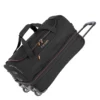 Travelite Basics Wheeled Duffle 55 Expandable Black