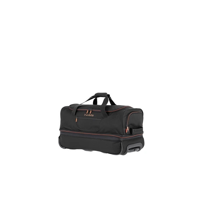 Travelite Basics Wheeled Duffle 55 Expandable Black 4 Travelite Basics Wheeled Duffle 55 Expandable Black - Afbeelding 4