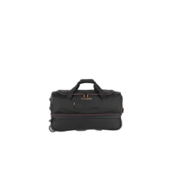 Travelite Basics Wheeled Duffle 55 Expandable Black 18 Travelite Basics Wheeled Duffle 55 Expandable Black -Goedkope Koffert Rein Winkel image 21897