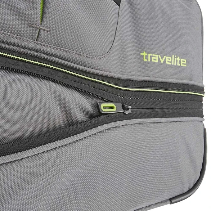 Travelite Basics Wheeled Duffle 55 Expandable Black 13 Travelite Basics Wheeled Duffle 55 Expandable Black - Afbeelding 13