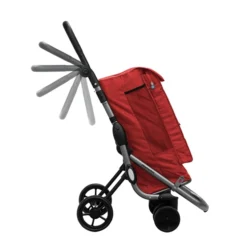 Playmarket Go Up Premium Boodschappentrolley Rood 9 Playmarket Go Up Premium Boodschappentrolley Rood -Goedkope Koffert Rein Winkel image 21972