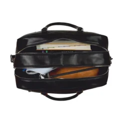 Leonhard Heyden Montreal Business Travel Bag Black -Goedkope Koffert Rein Winkel image 2204