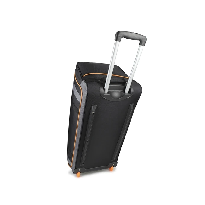 Decent Flexplus Reistas Met Wielen 78 Zwart/oranje 2 Decent Flexplus Reistas Met Wielen 78 Zwart/oranje - Afbeelding 2