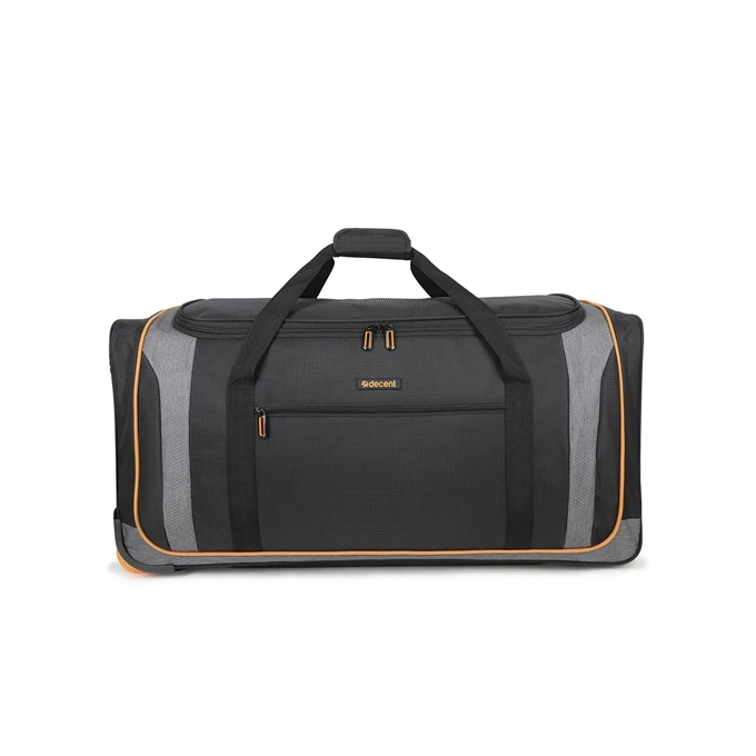 Decent Flexplus Reistas Met Wielen 78 Zwart/oranje 4 Decent Flexplus Reistas Met Wielen 78 Zwart/oranje - Afbeelding 4