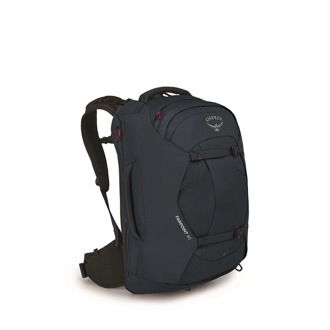 Osprey Farpoint 40 Backpack Muted Space Blue 2 Osprey Farpoint 40 Backpack Muted Space Blue - Afbeelding 2