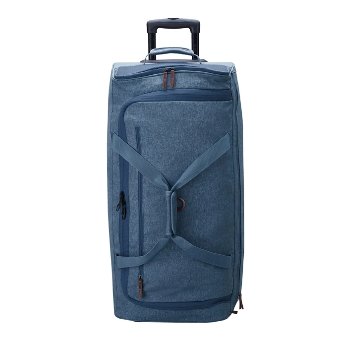 Delsey Maubert 2.0 Trolley Duffle Bag 77 Blue 1 Delsey Maubert 2.0 Trolley Duffle Bag 77 Blue