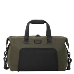 Tumi Alpha Double EXPansion Satchel Olive Night