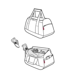 Reisenthel Travelling Activitybag Black 5 Reisenthel Travelling Activitybag Black -Goedkope Koffert Rein Winkel image 3474