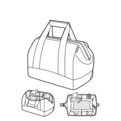 Reisenthel Kids Allrounder M Cats And Dogs Rose -Goedkope Koffert Rein Winkel image 3933